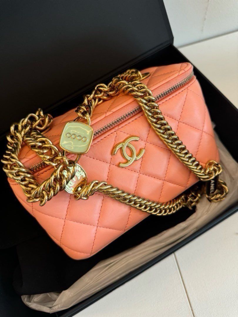 Chanel Vanity Peach