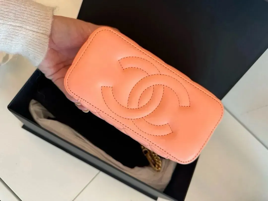 Chanel Vanity Peach