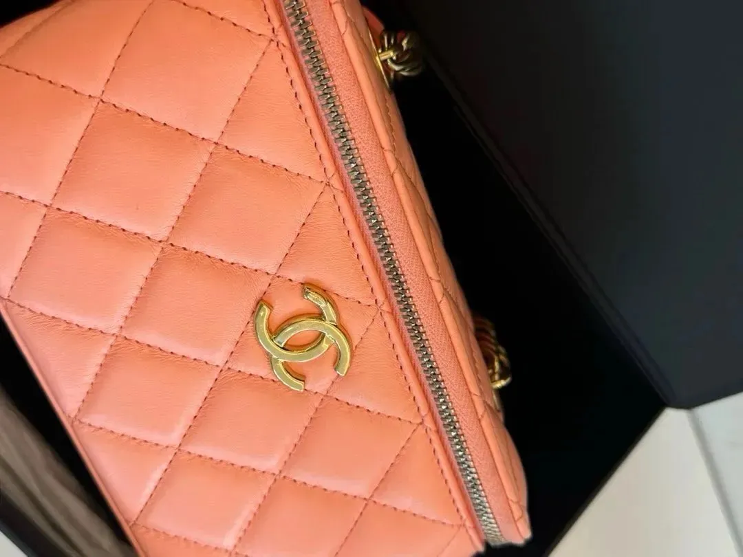 Chanel Vanity Peach