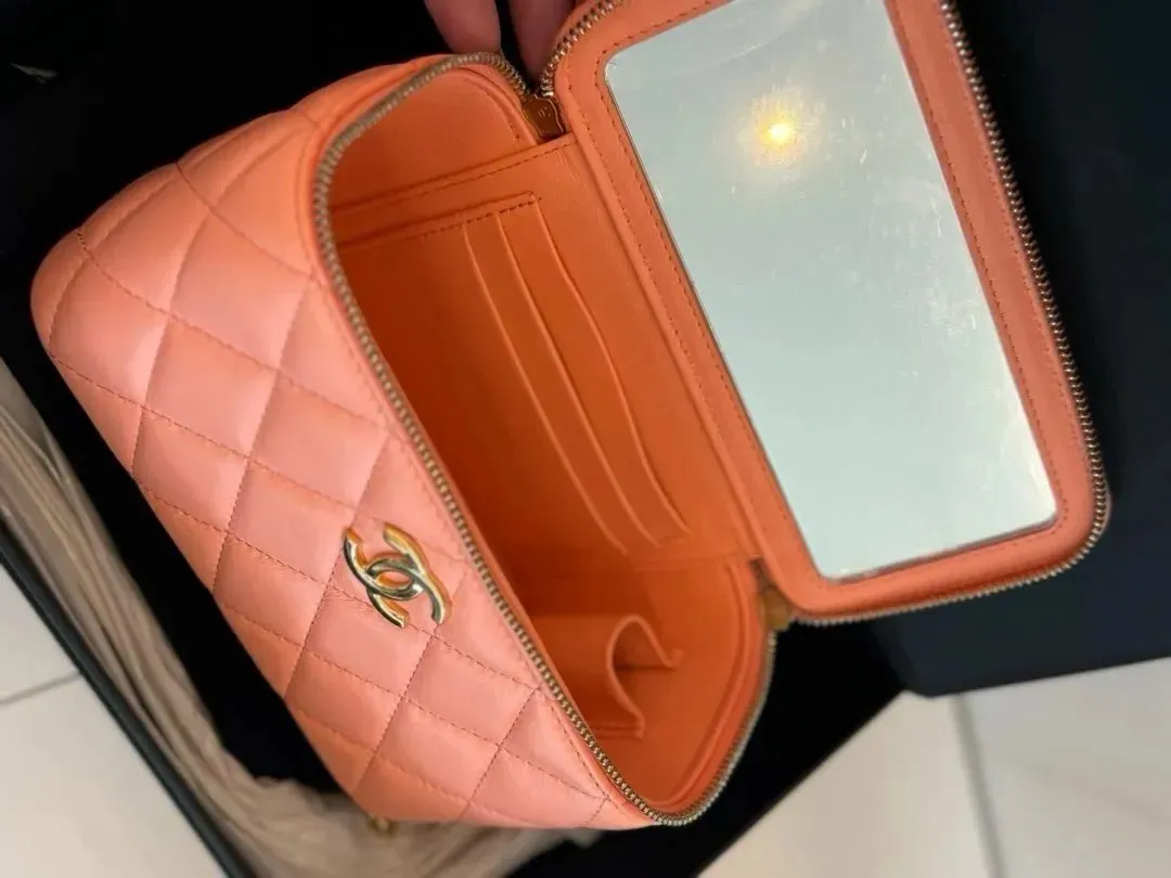 Chanel Vanity Peach