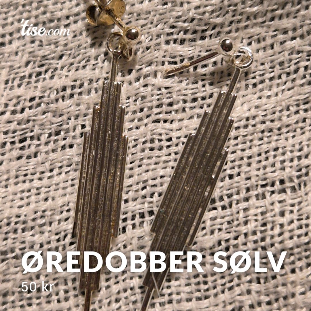 Øredobber Sølv