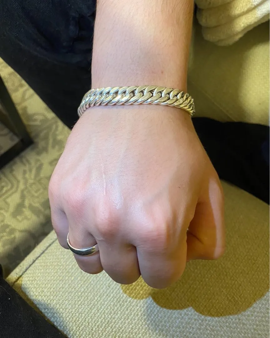 Cuban link armbånd