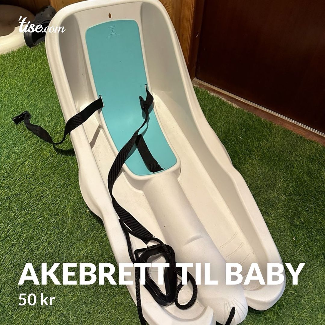 Akebrett til baby