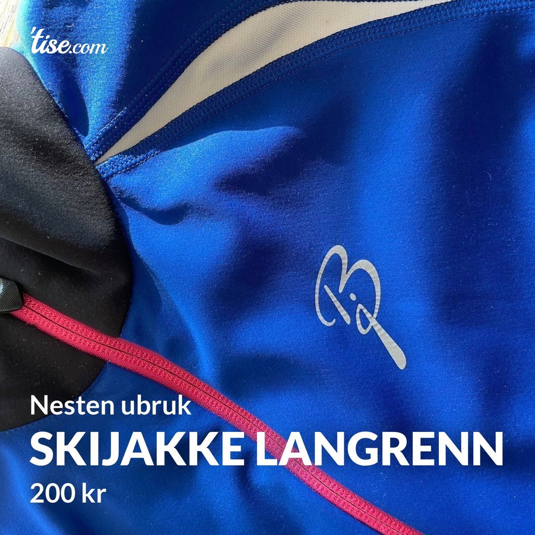 Skijakke langrenn