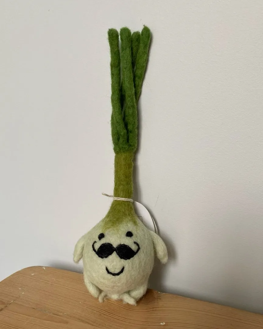 Onion plushie