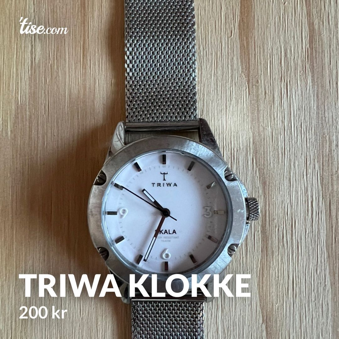 Triwa klokke