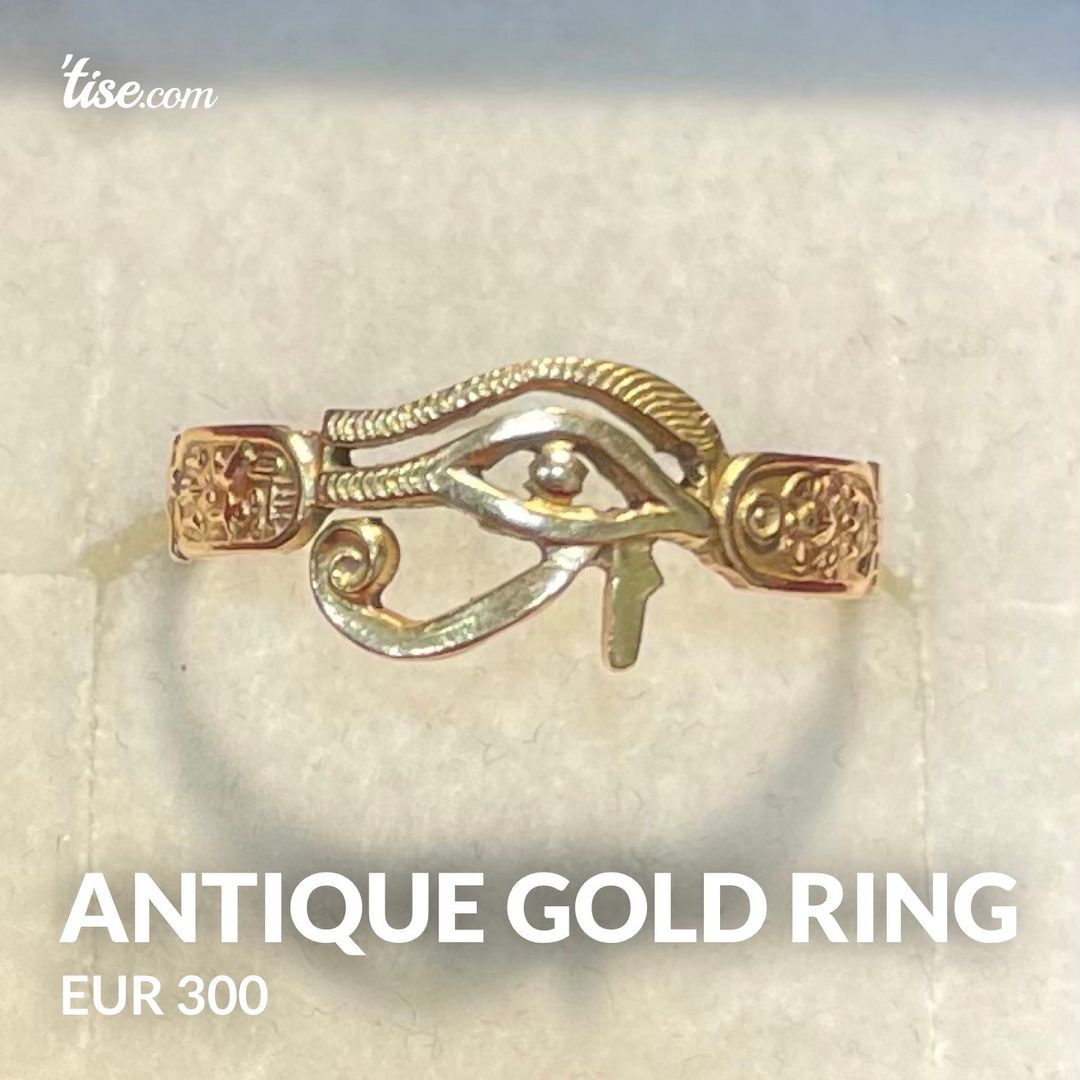 Antique gold ring