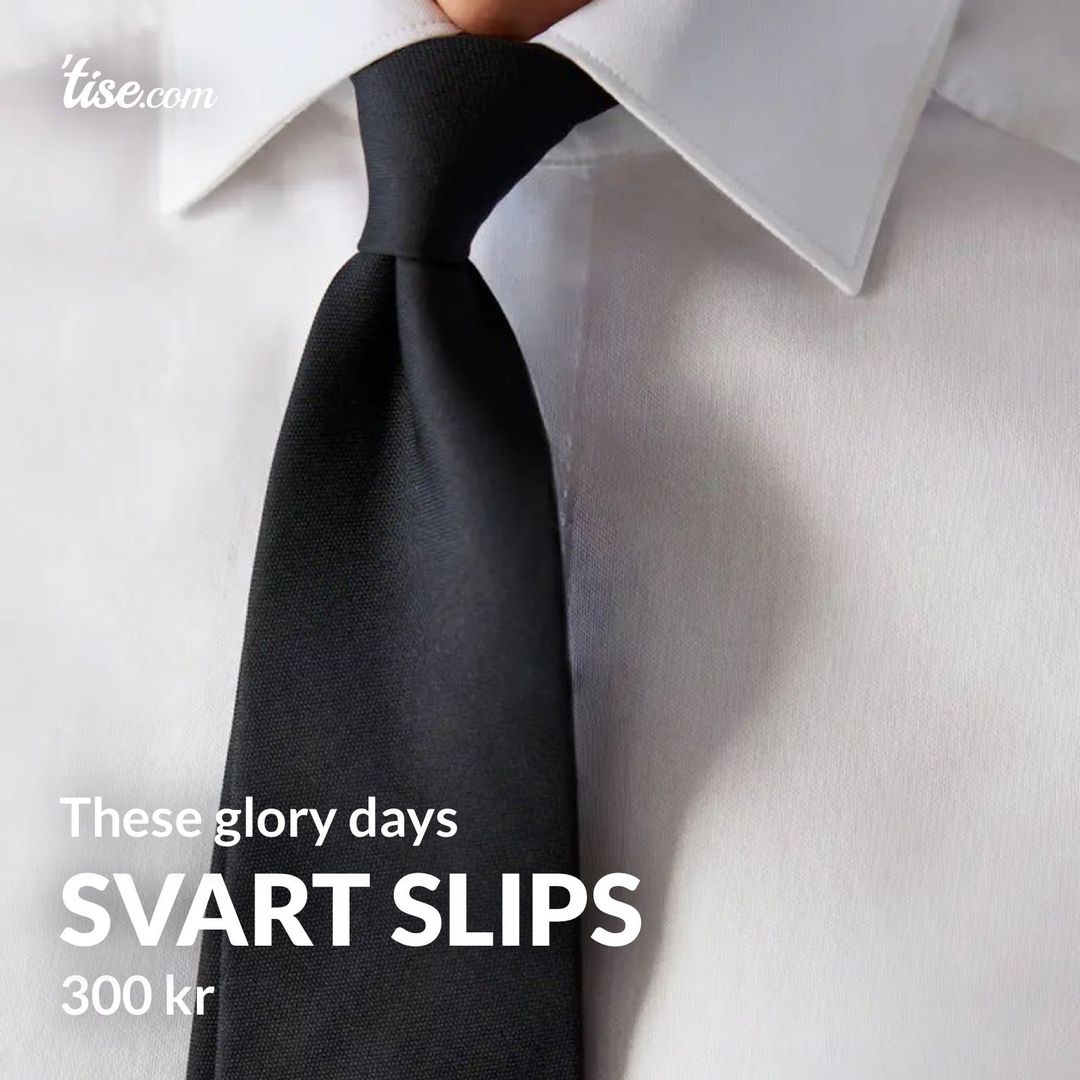 Svart slips