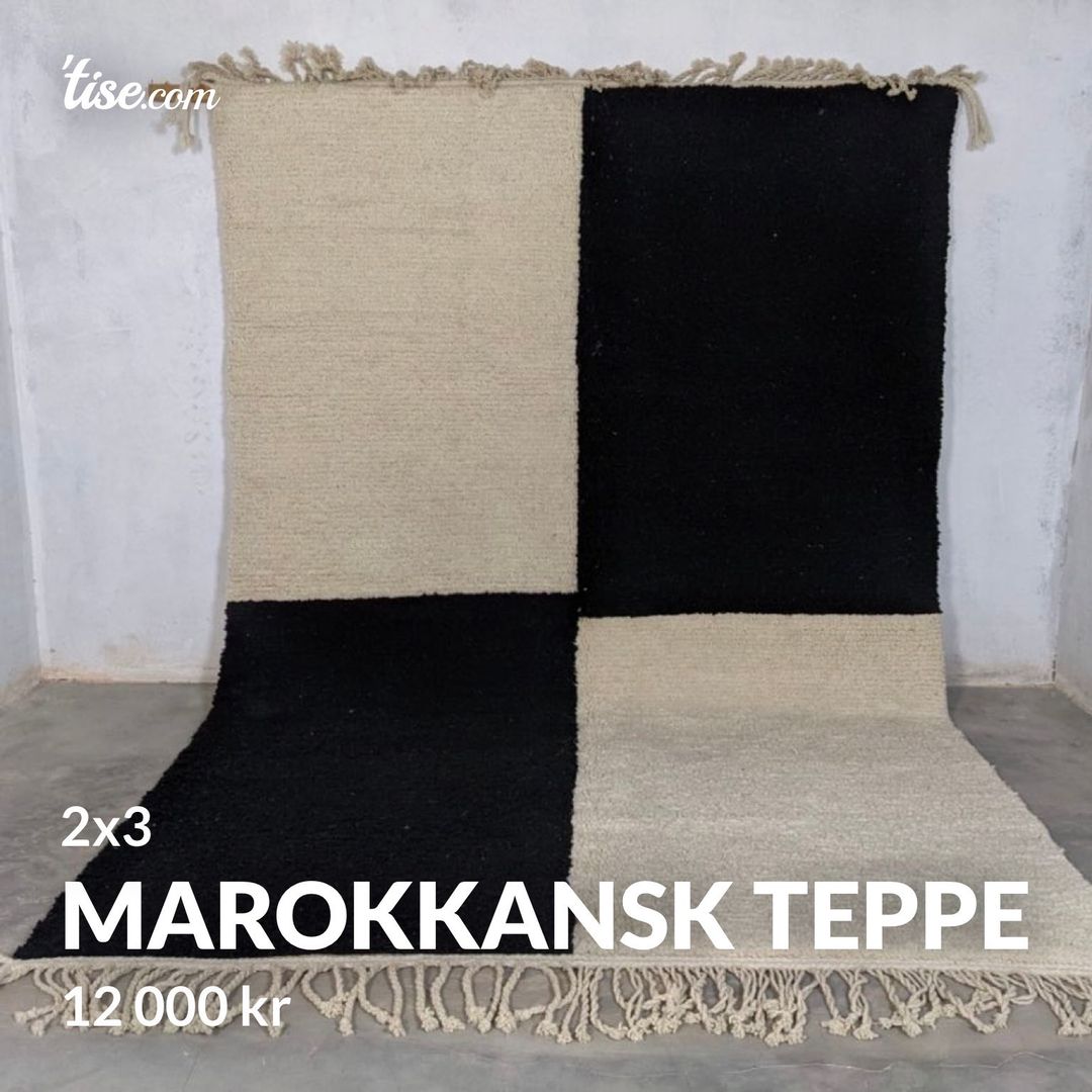 MAROKKANSK TEPPE