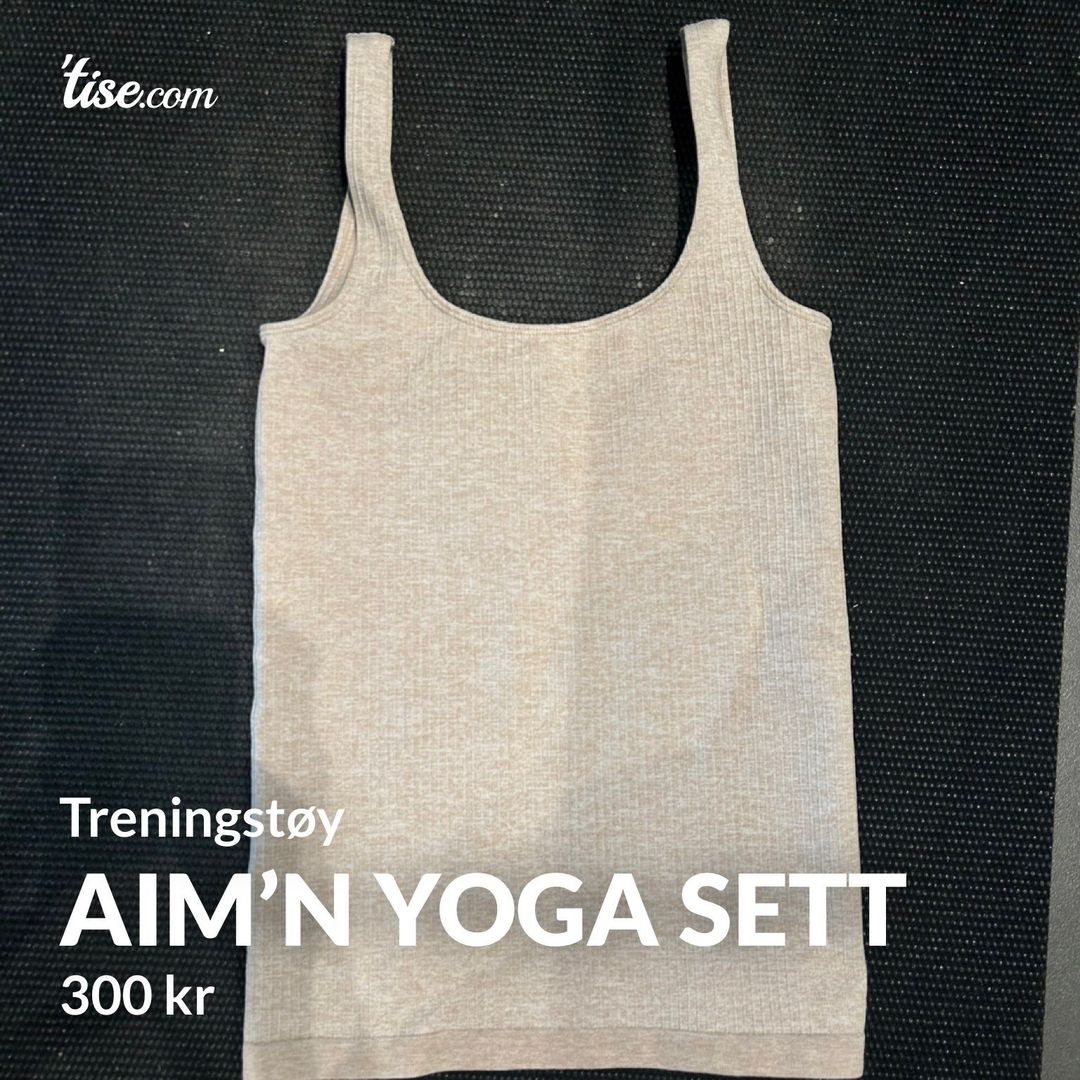 Aim’n Yoga sett