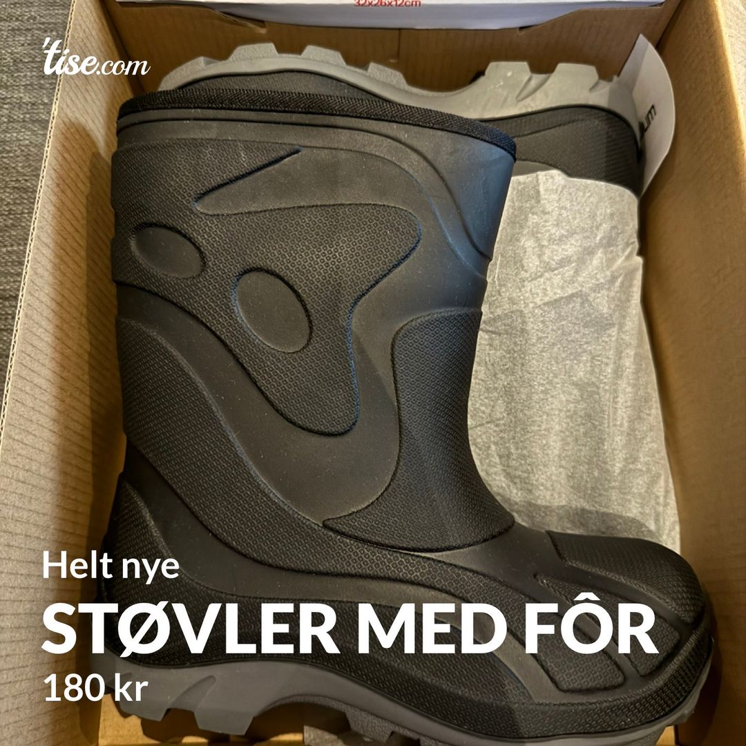 støvler med fôr