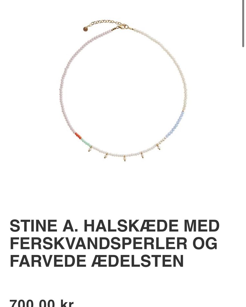 Stine A halskæde