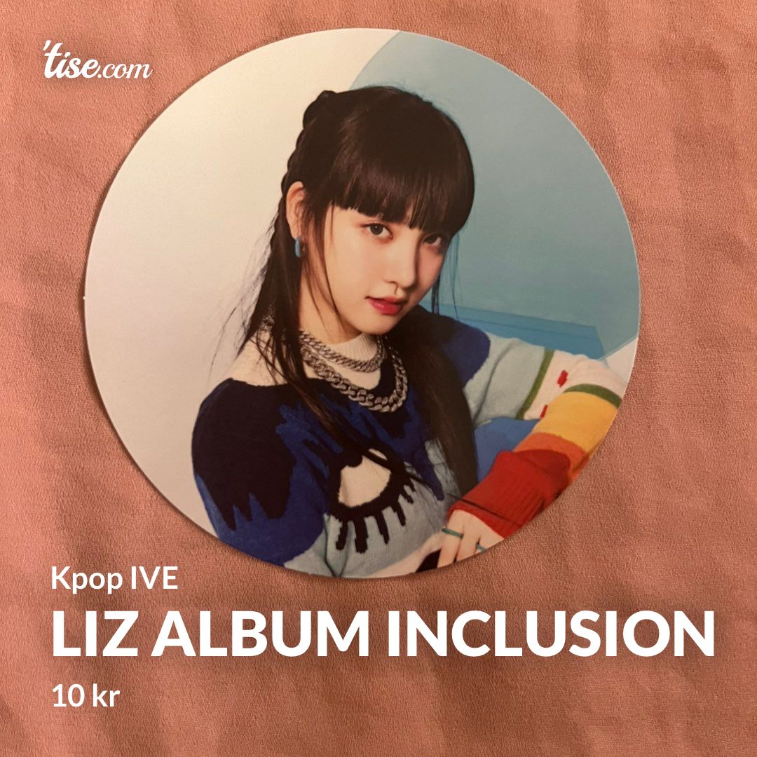 Liz album inclusion