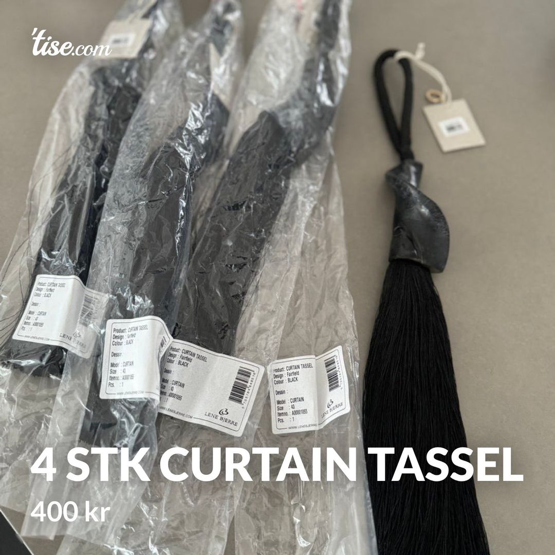 4 stk Curtain tassel