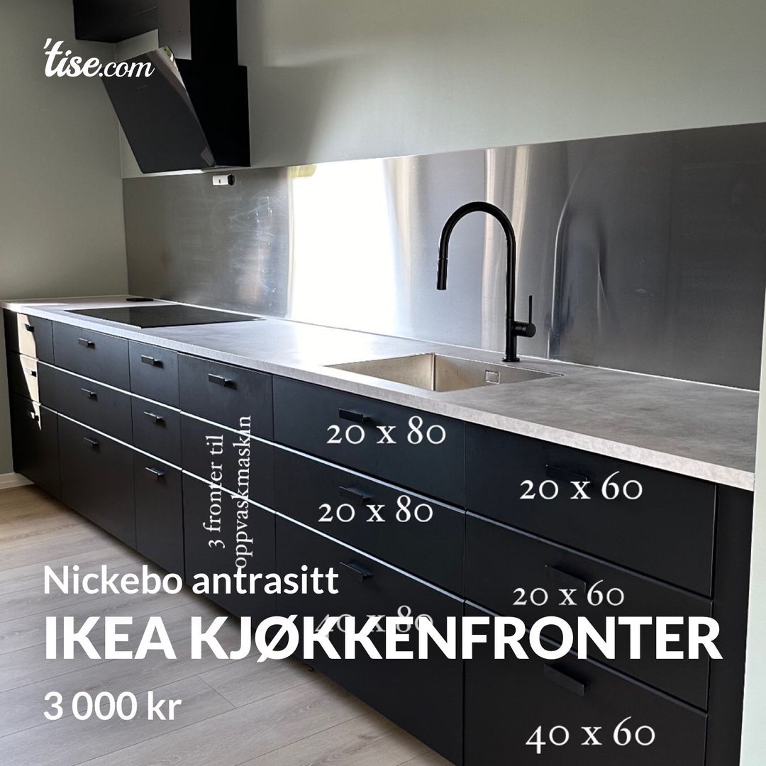 IKEA KJØKKENFRONTER