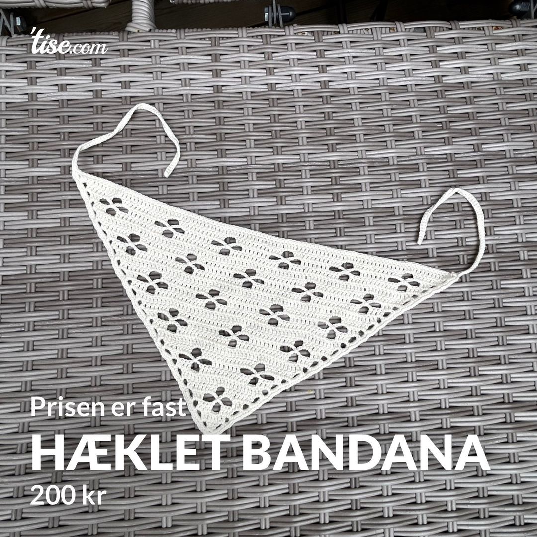 Hæklet bandana