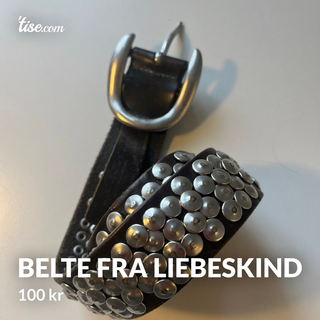 Belte fra Liebeskind