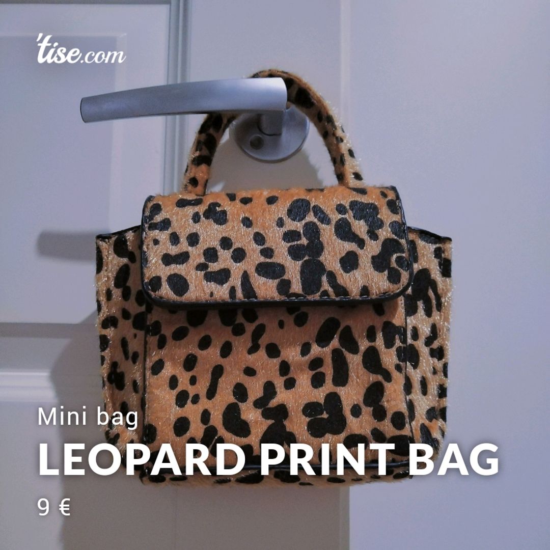 Leopard Print Bag