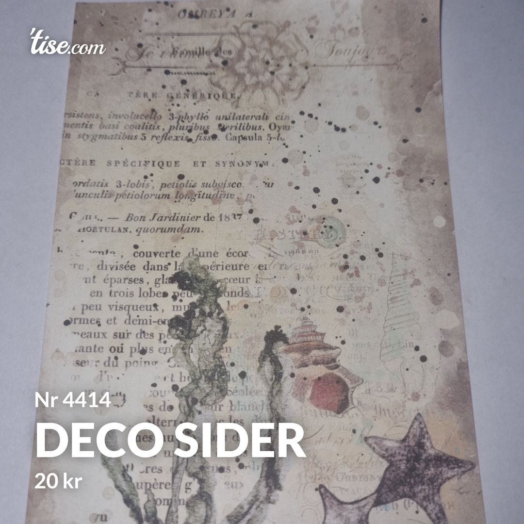 Deco Sider