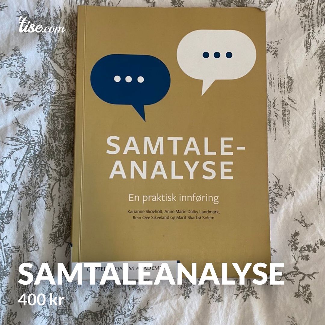 Samtaleanalyse