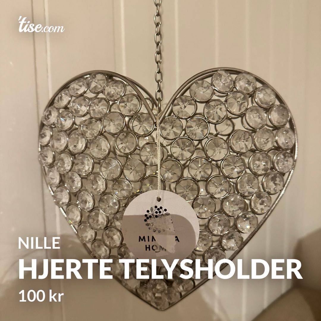 Hjerte telysholder