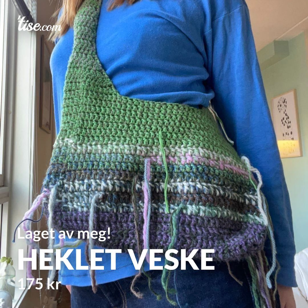 Heklet veske