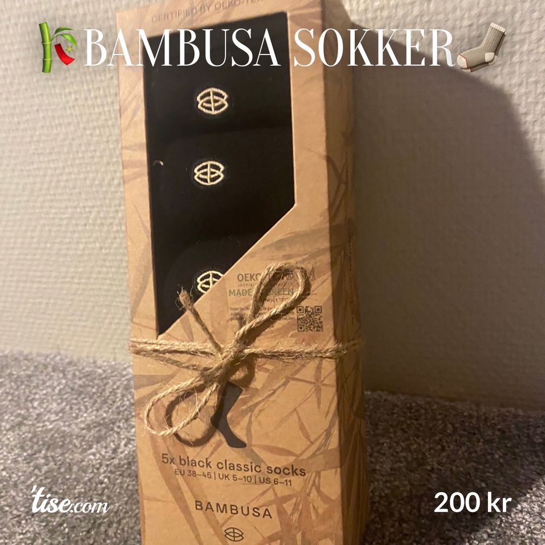 🎋Bambusa sokker🧦