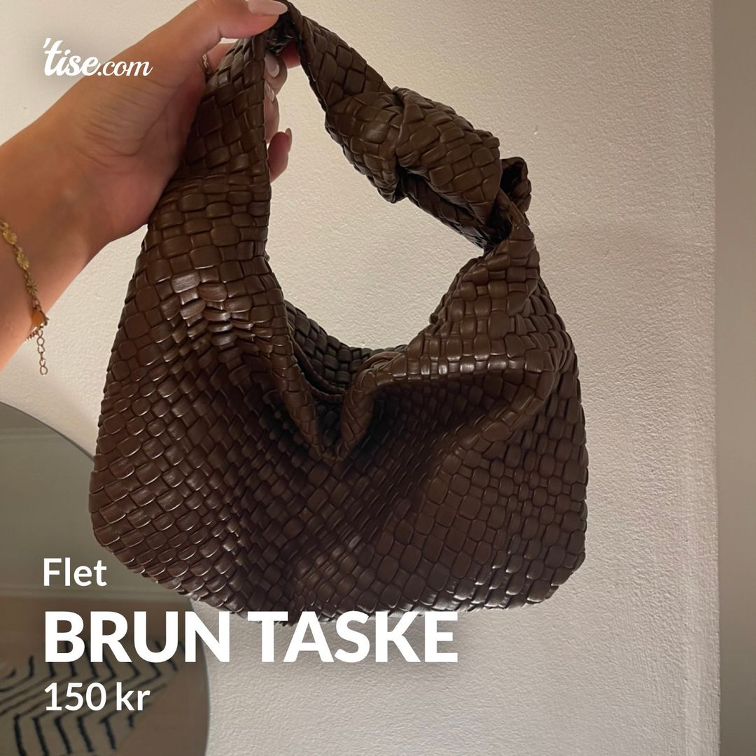 Brun taske