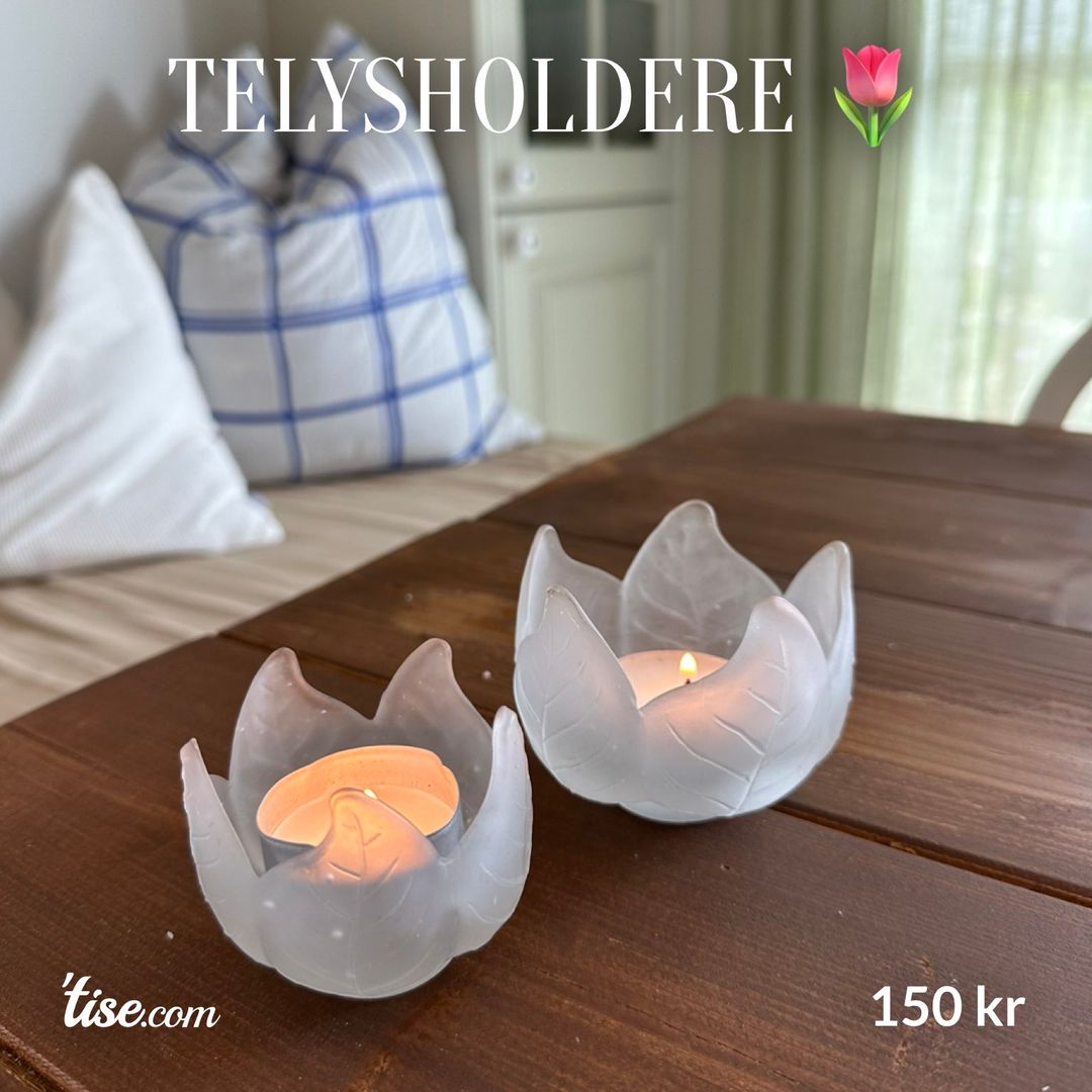 Telysholdere 🌷