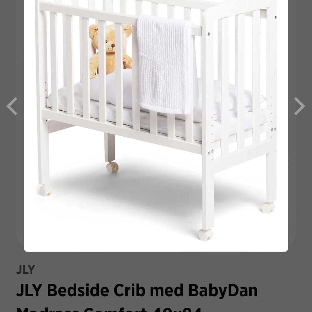 Baby Dan Bedside crib Its koral