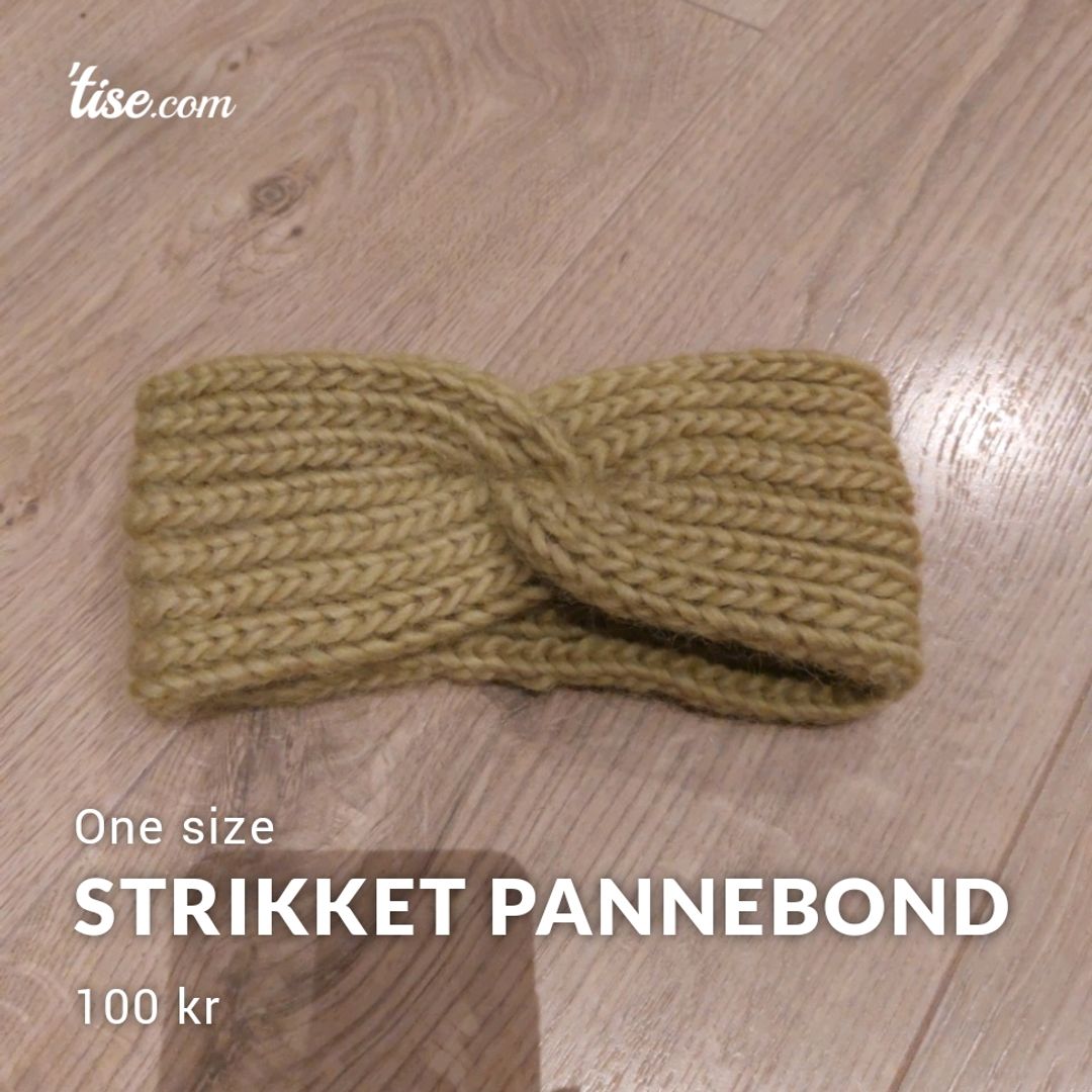 Strikket Pannebond