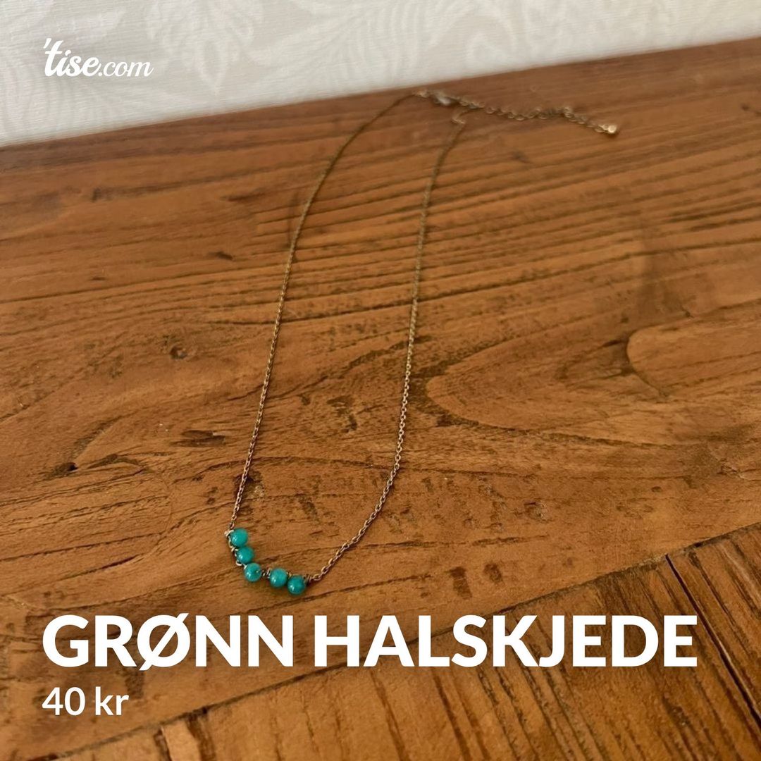 Grønn halskjede