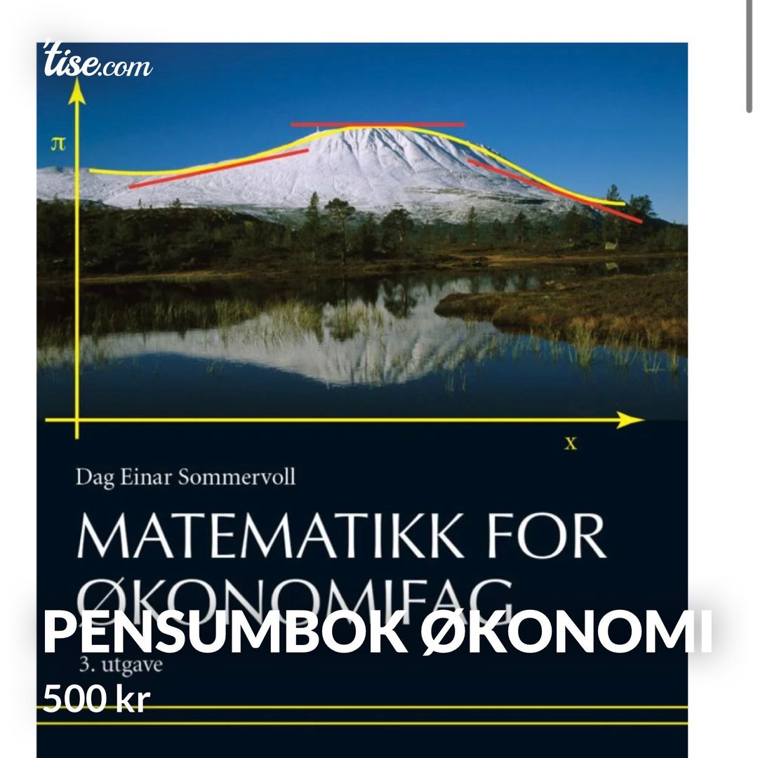 Pensumbok økonomi