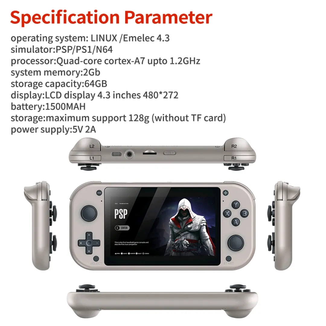 M17 Handheld Game 4K