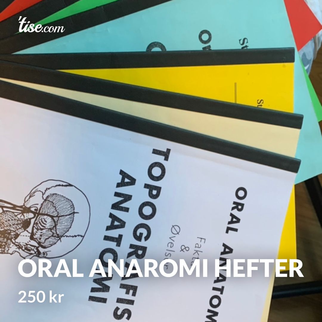 Oral Anaromi hefter