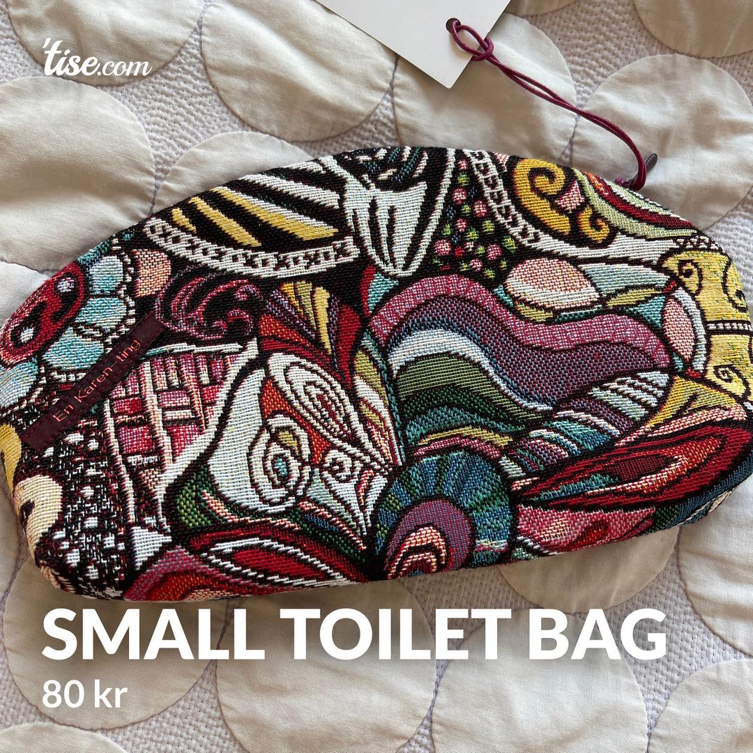 Small toilet bag