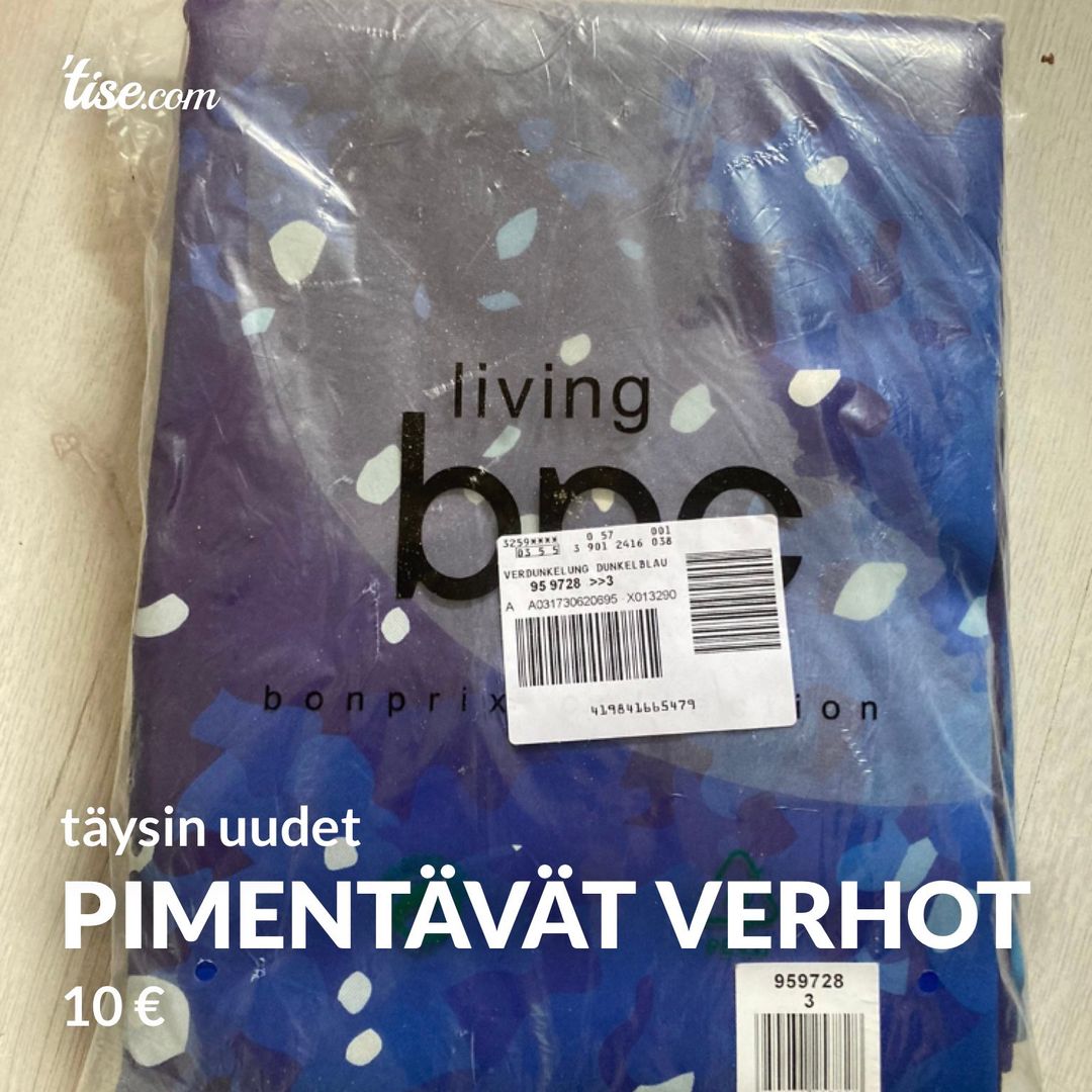 pimentävät verhot