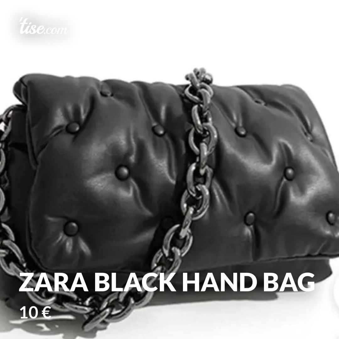 Zara black hand bag