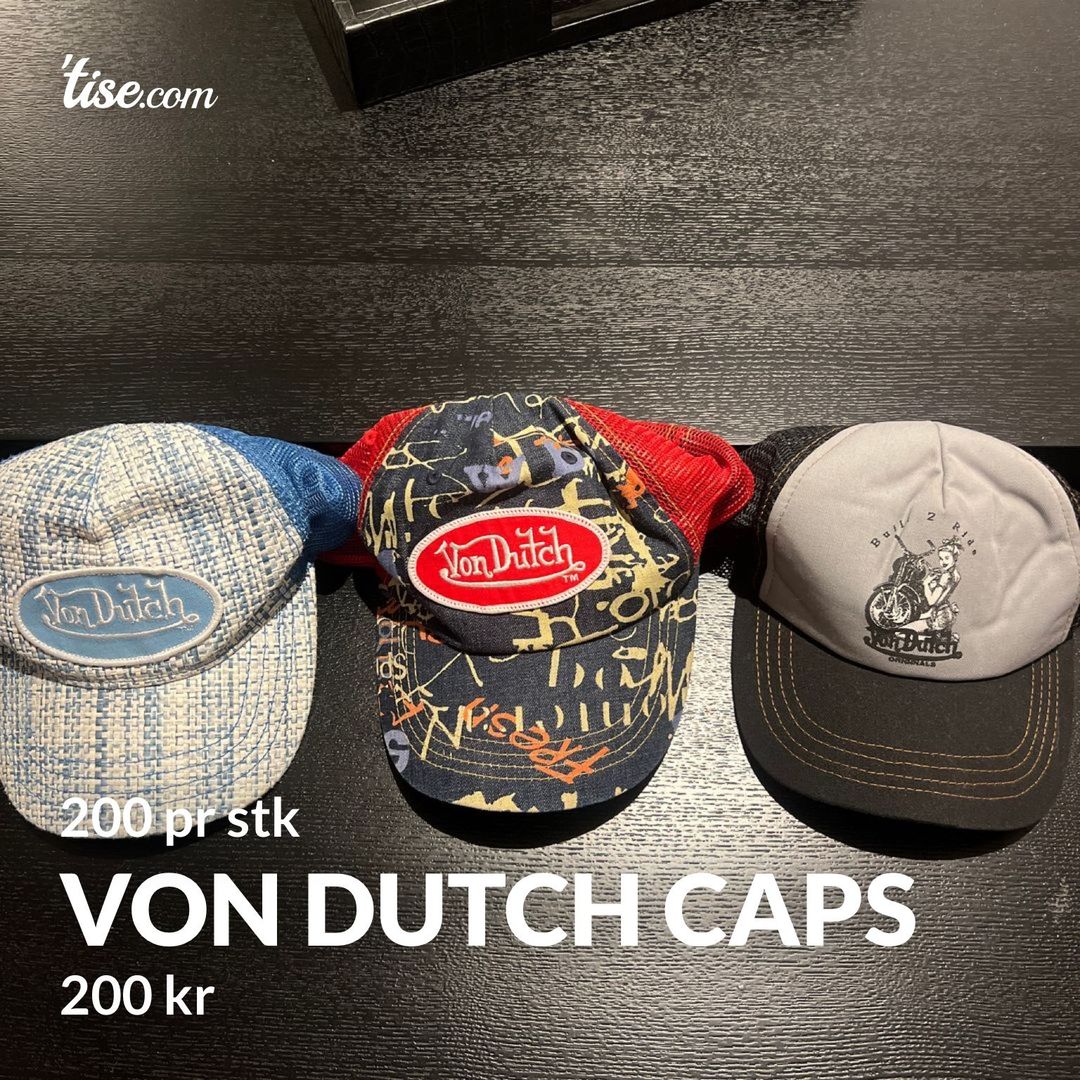 Von Dutch caps