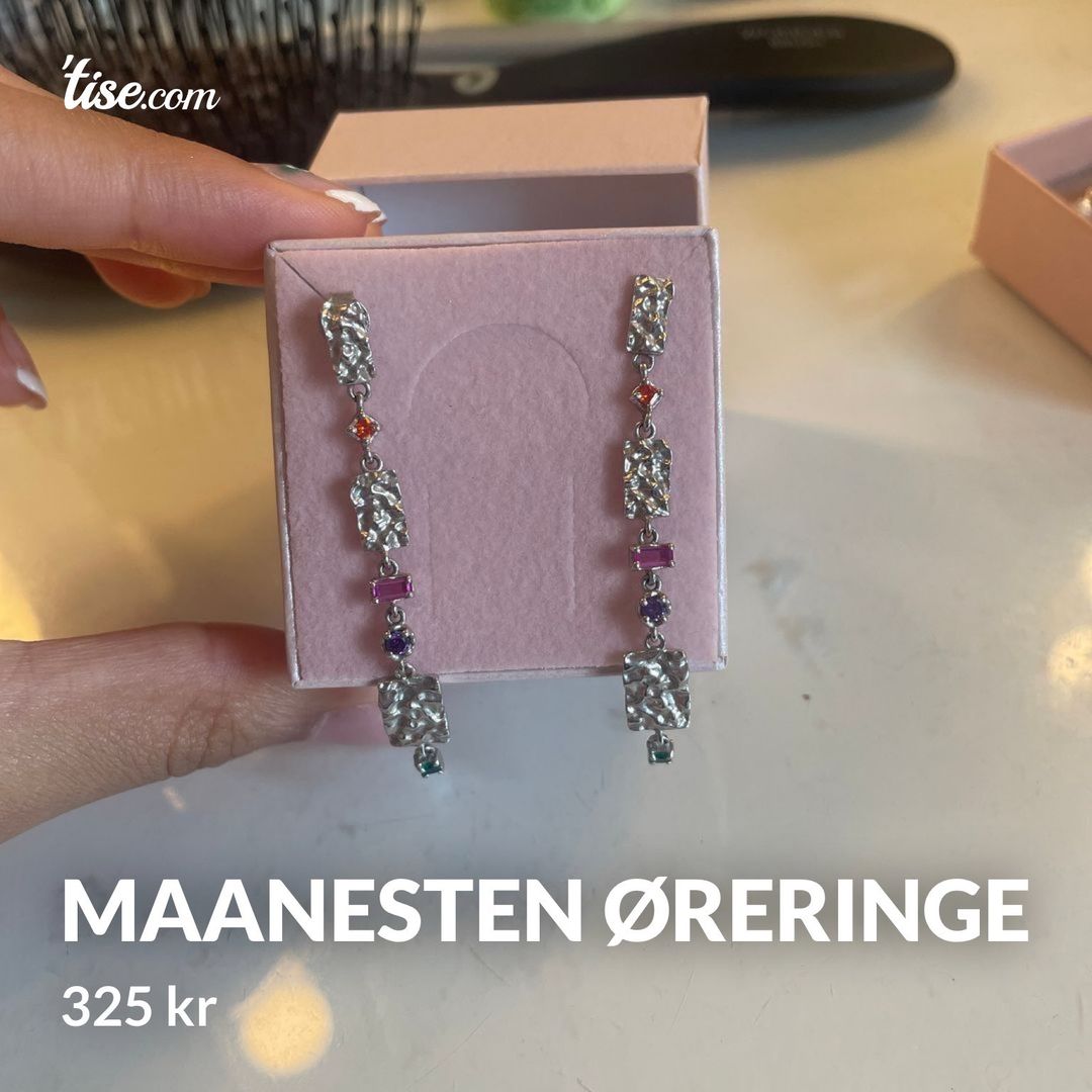 Maanesten øreringe