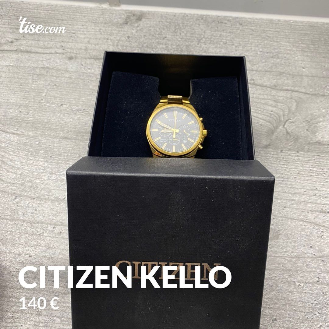 Citizen kello