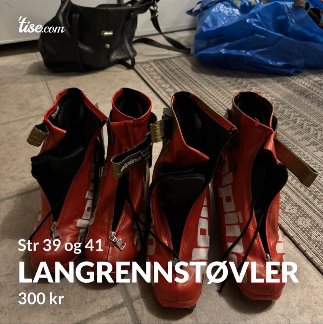 Langrennstøvler