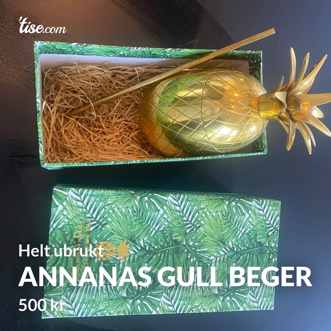 Annanas gull beger