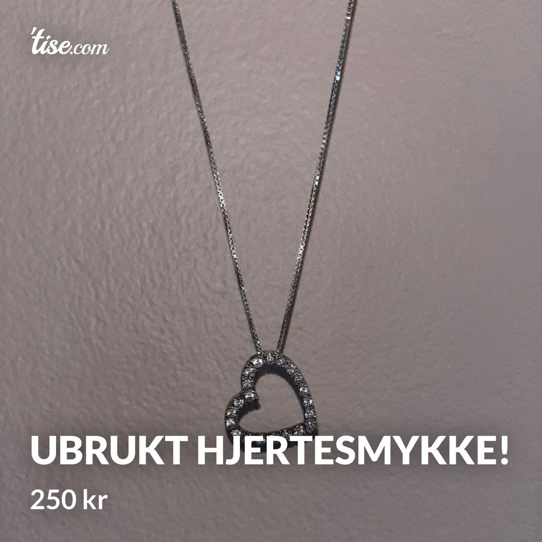 Ubrukt hjertesmykke!