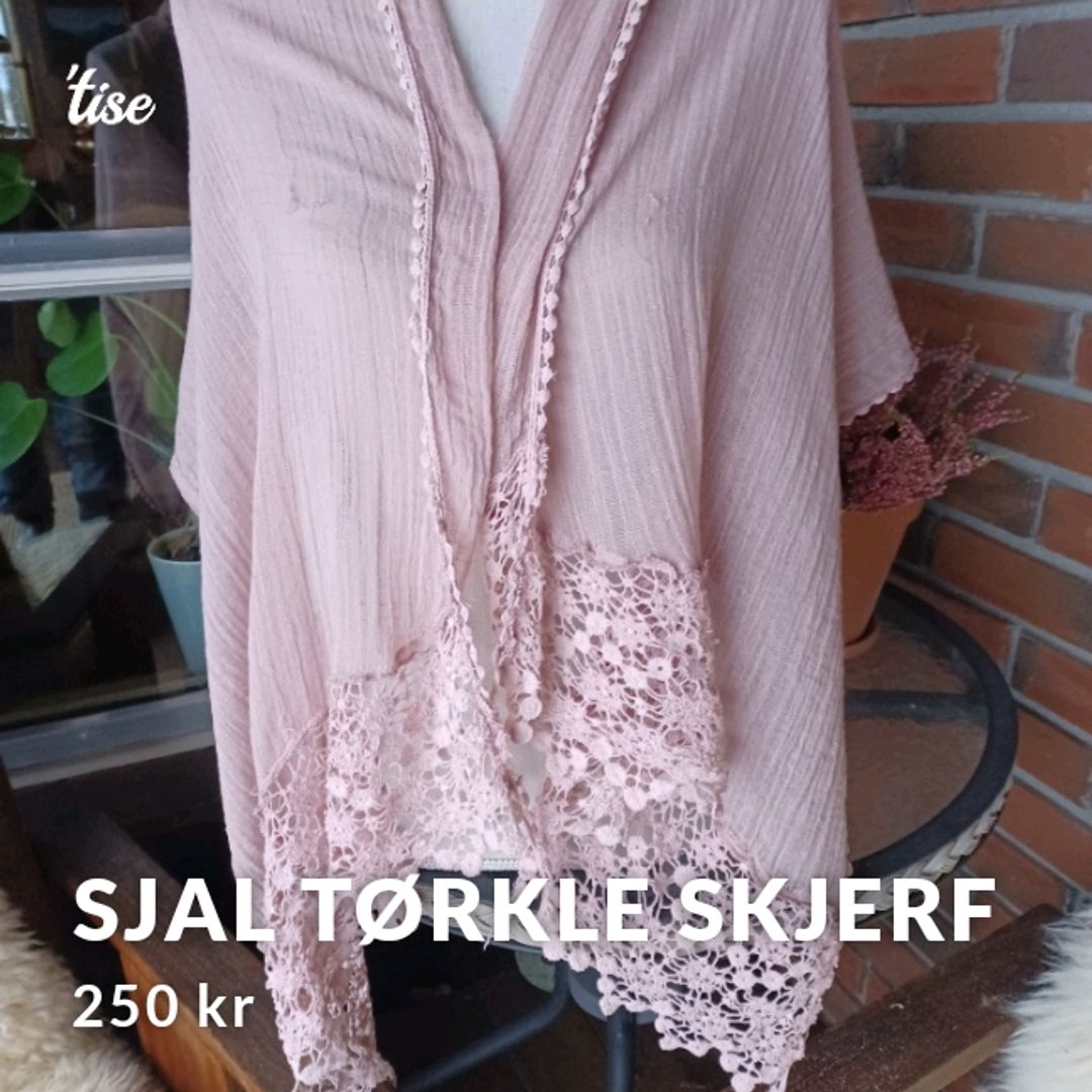 Sjal Tørkle Skjerf