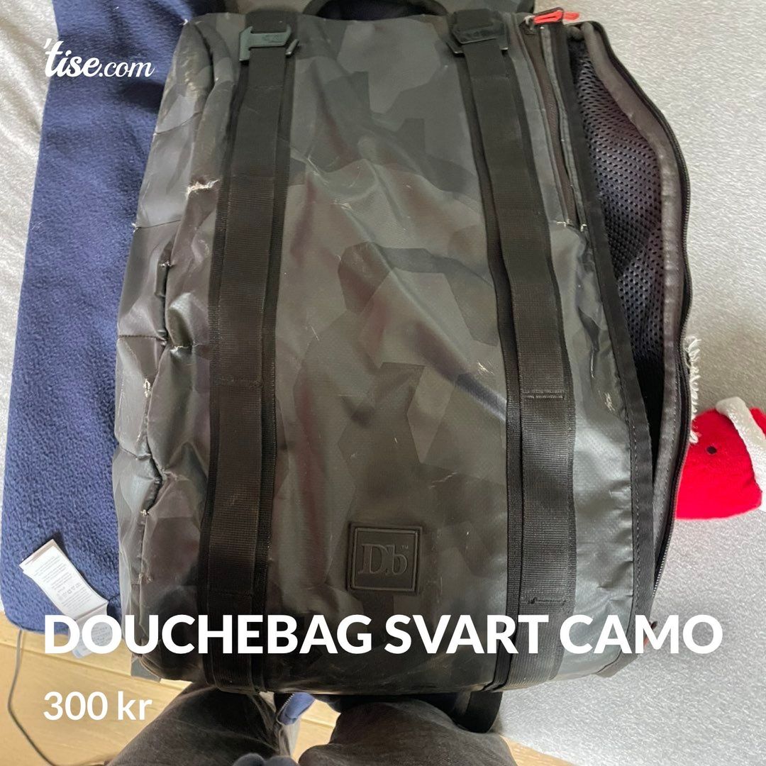 Douchebag svart camo