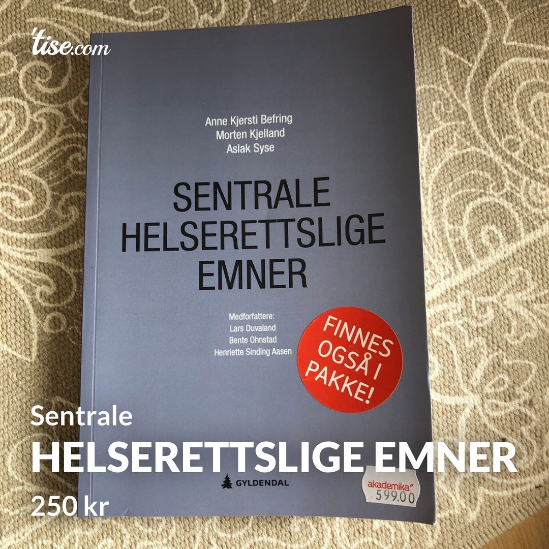 Helserettslige emner