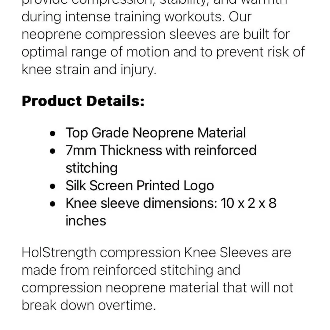 Knee Sleeves