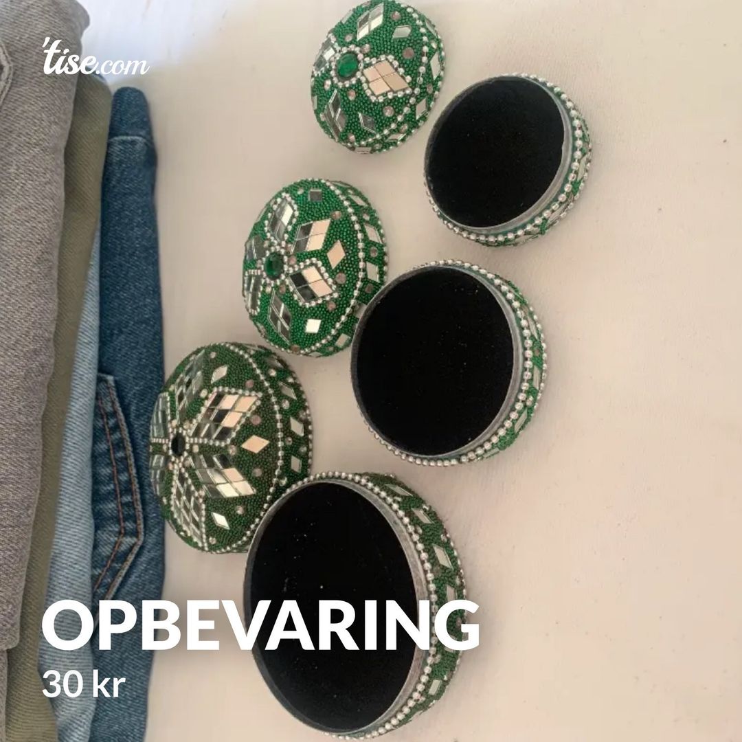 Opbevaring