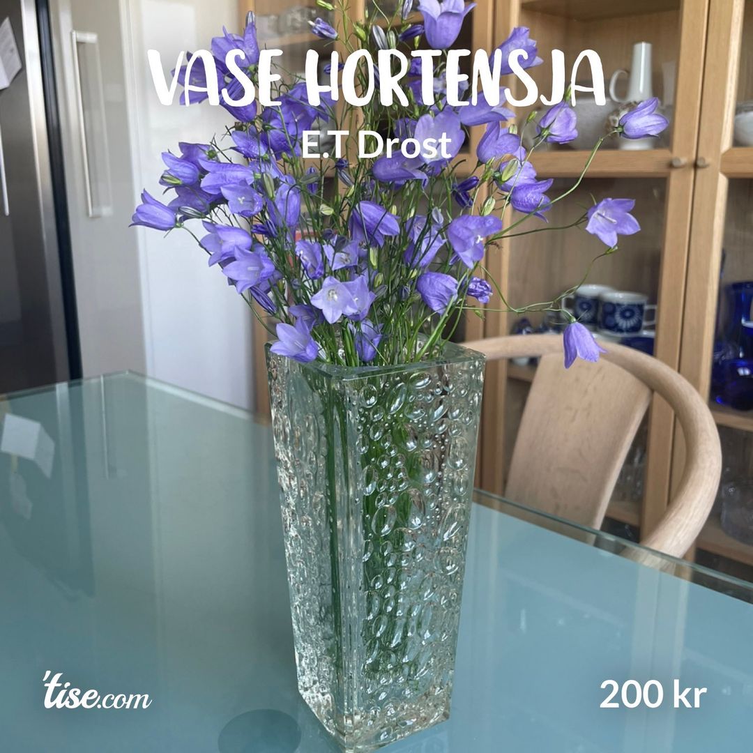 Vase Hortensja